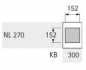 Preview: ArciTech Pull Rahmen für Korpusbreite 300 mm