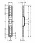 Preview: Wandschiene zu WAB 821.20 lins/rechts