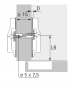 Preview: System 9000 "Hettich Direkt", Exzenter, D: 3,0 mm