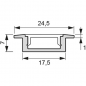 Preview: LED Leuchtenprofil London, 3000 mm