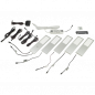 Preview: LED ABL 5er Set Six Big 1xMaster+4xSlave inkl. EVG, 6-fach Vert., 12VDC, 20W, 5x4W,nw, aluminium