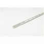 Preview: LED Micro Line 45°, 600mm, 12V, 4,9W, NW, alu, Anschlussltg. 3m, silber/sw, Mini LED Stecker, sw