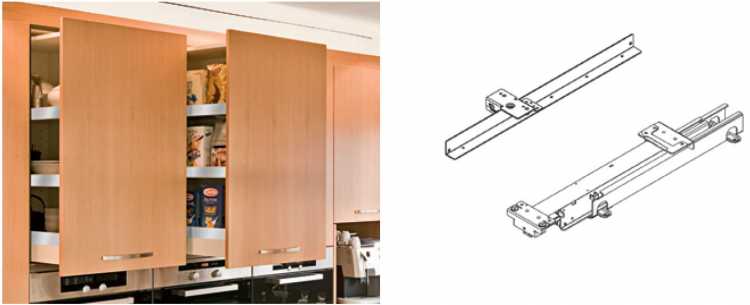 EKU Forte Hochschrankauszug, Auszugslänge 430 mm