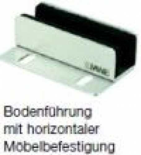 Bodenführung Möbelbefestigung horizontal 6mm