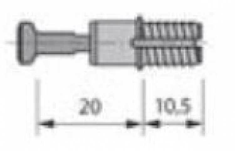 Rapid S Schnellmontagedübel DU 324, VPE 20