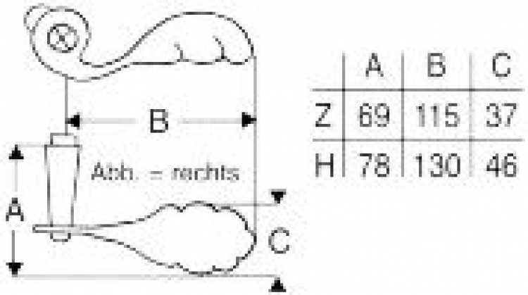 HT-Lochteil 10 mm links