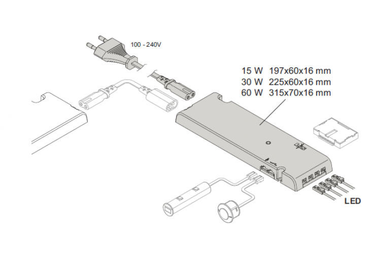 All-in-One Emotion Driver 12 V / 30 W