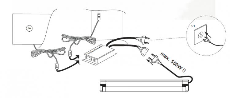 HV-IR Sensorschalter Universal