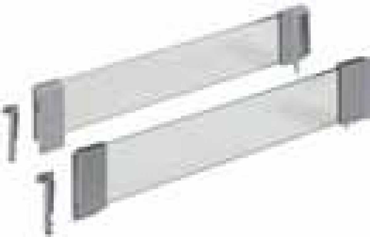 DesignSide Floatglas klar/KS grau H: 176 mm, L: 260 mm