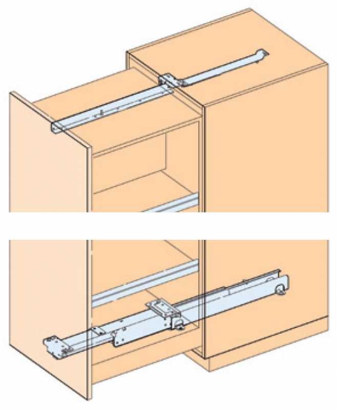 EKU Forte Hochschrankauszug, Auszugslänge 430 mm