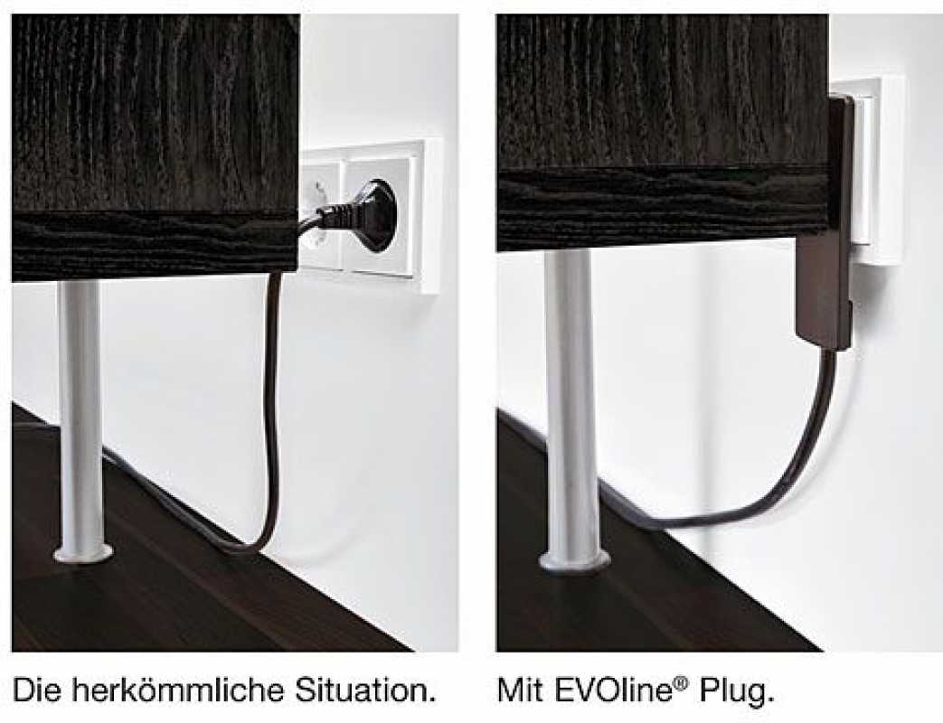 EVOline PLUG Hochvolt-Stecker, Kupplung, schwarz