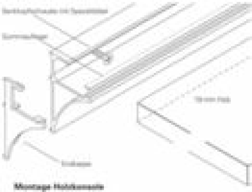 Glaskonsole GK 600 Aluminium eloxiert 995 mm