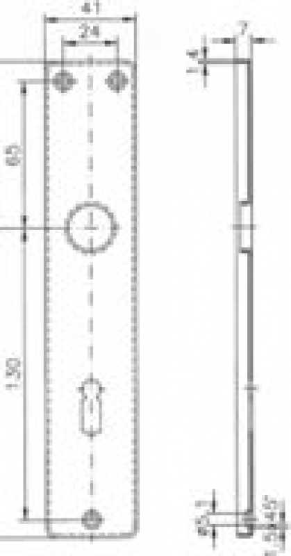 Zt-Langschild PZ Modell 237 Z, Aluminium F4