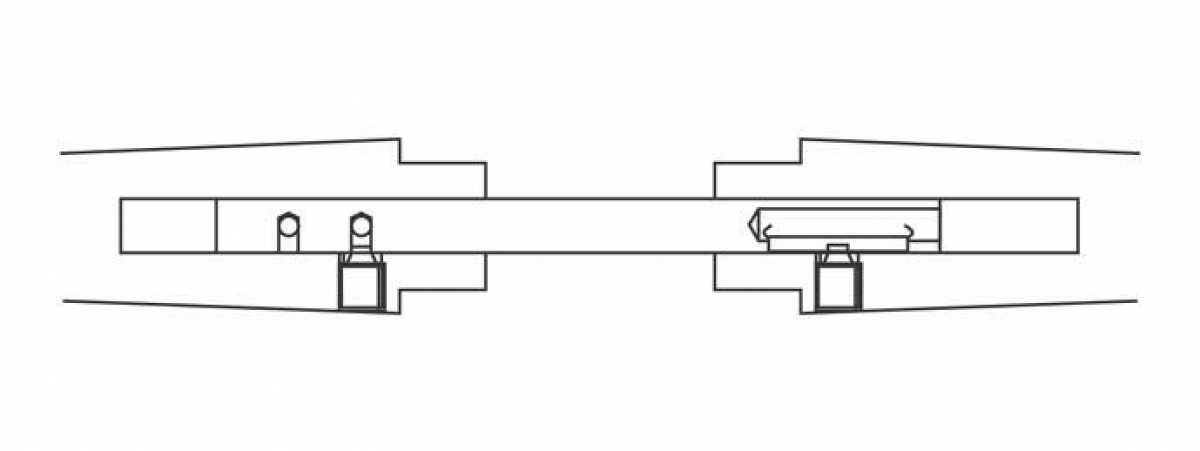 Stabil-Drückerstift FSB 10 x 120 mm