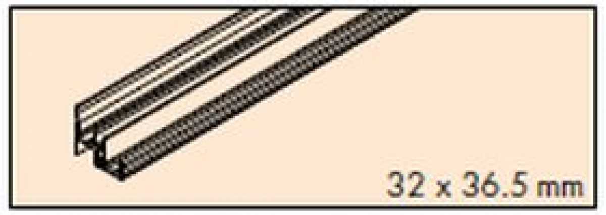 Doppelführungsschiene L: 3500 mm