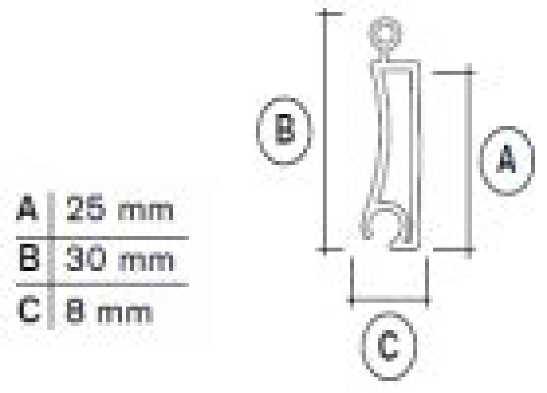 qm Kunststoff Rolladen DUO 25/8 Alu/Edelstahl-Optik