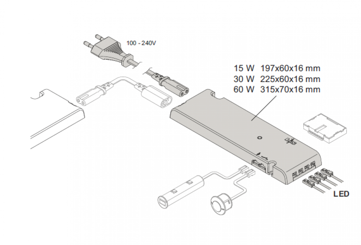 All-in-One Emotion Driver 24 V / 15 W