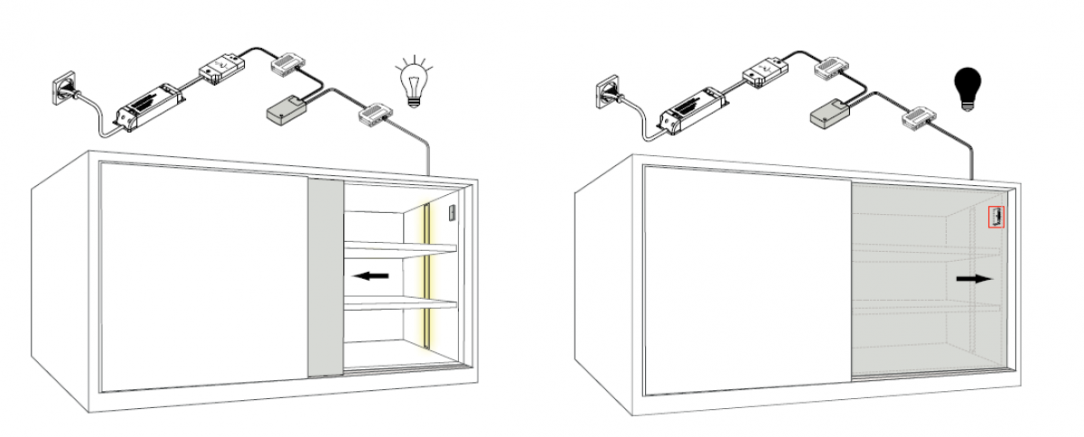 Magnet-Türkontaktschalter Emotion 12 V