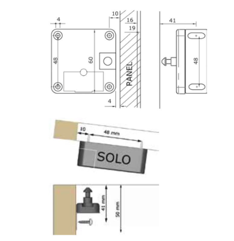 Elektronik Fallenschloss SOLO Bluetooth-3D Set