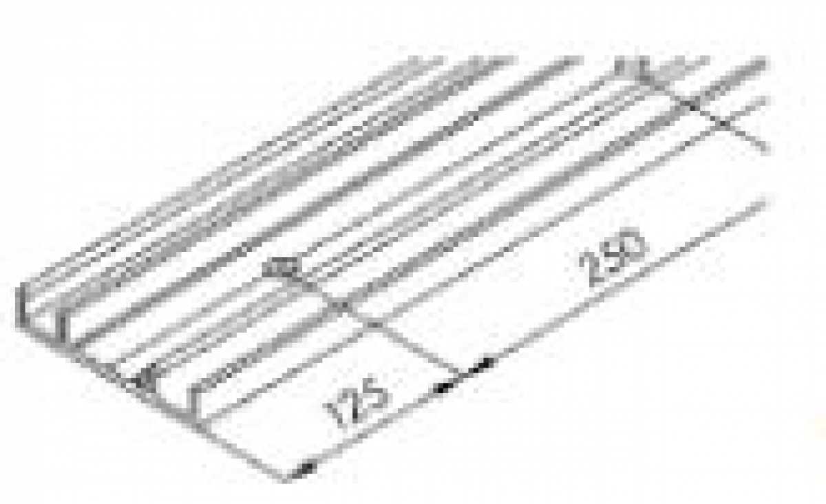 Montageschiene zu Einfachführungsschiene 2500mm