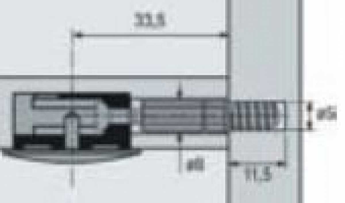 Twister Einschraubdübel DU 262 Bohr-Ø 5 mm, VPE 20